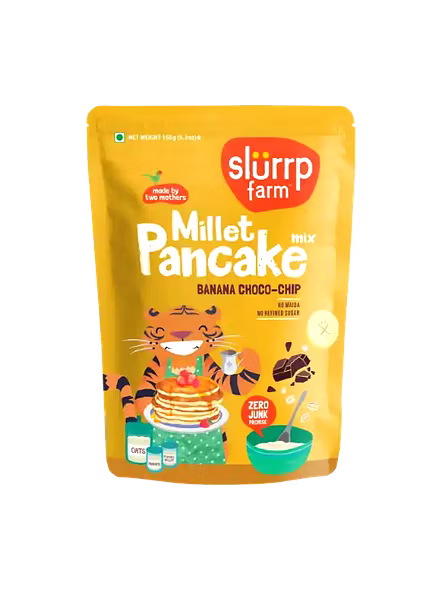 Slurrp Farm Pancake Mix Banana Choco (150 G)-2319