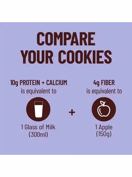 Rite Bite Max Protein Cookies Choco Chips (55 G)-3