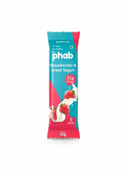 Phab Protein Bar Strawberry Greek Yogurt (35 G)-2341
