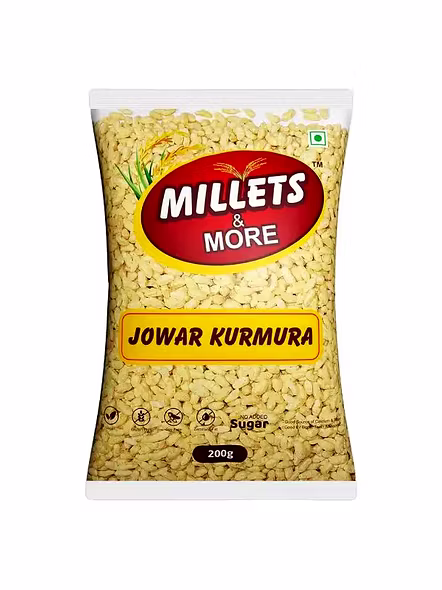 Millet&amp;More Jawar Kurmura (200 G)-2355
