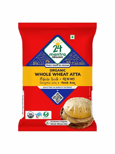 24 Mantra Whole Wheat Flour (1 Kg)-2356