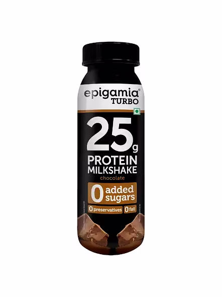 Epigamia Turbo 25G Protien Milkshake Chocolate (250 Ml)-2362