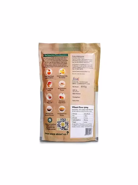Conscious Food Wheat Flour (500 G)-2