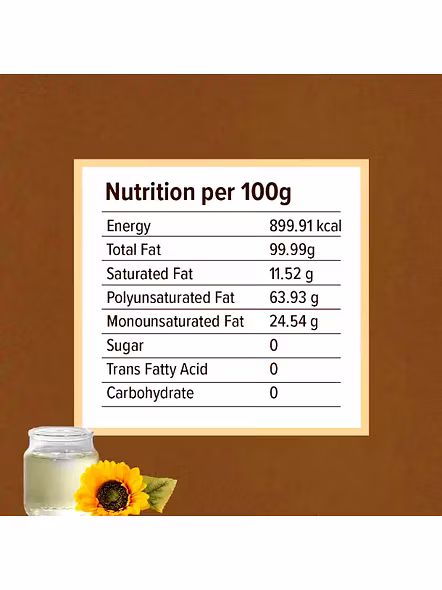 Conscious Food Sunflower Oil (1 Lt)-1