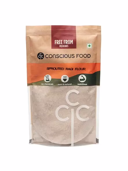 Conscious Food Sprout Ragi Atta (200 G)-2370