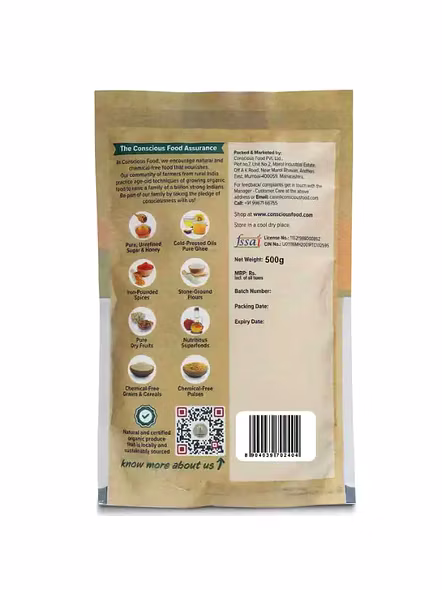 Conscious Food Sprout Ragi Atta (200 G)-1
