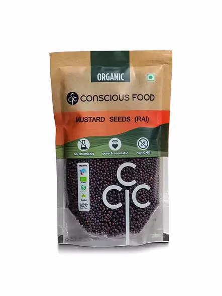 Conscious Food Rai Mustard Seed (100 G)-2376