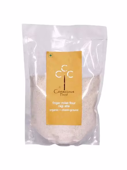 Conscious Food Ragi Atta (500 G)-2377