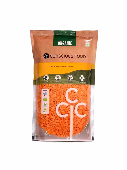 Conscious Food Masuoor Dal (500 G)-2382