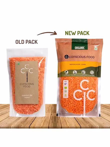 Conscious Food Masuoor Dal (500 G)-1