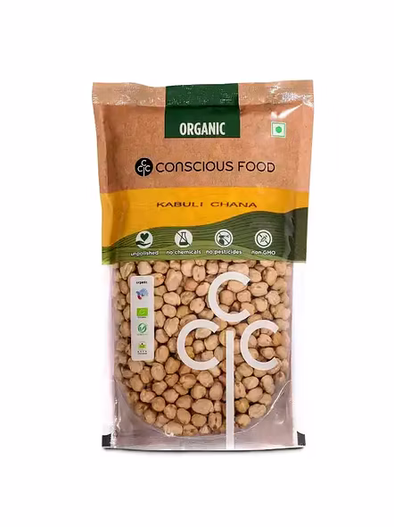 Conscious Food Kabuli Chana (500 G)-2385