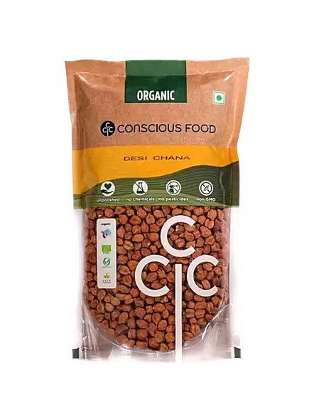 Conscious Food Chana Desi (500 G)-3