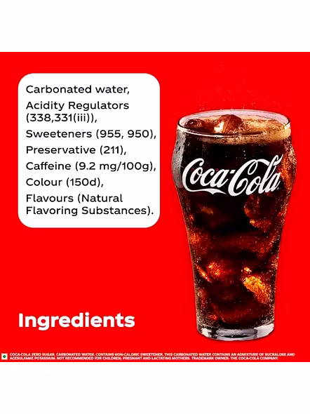 Coca Cola Zero Sugar Tin Indian (300 Ml)-1