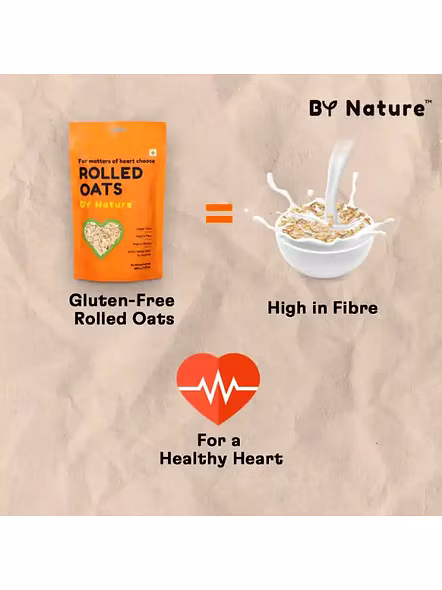 By Nature Rolled Oats (200 G)-1