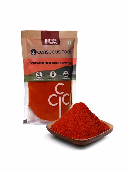 Conscious Food Red Chilli Powder (100 G)-2