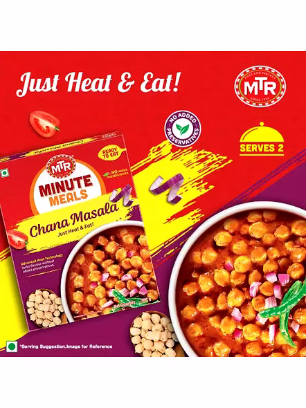 Mtr Rady To Eat Chana Masala (300 G)-1