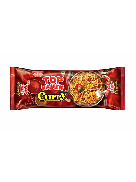 Nissin Top Ramen Veg Curry Noodles (280 G)-2452