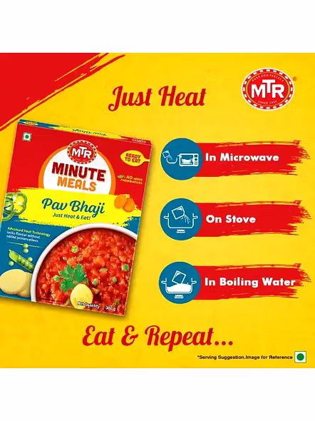 Mtr Rady To Eat Pav Bhaji (300 G)-3