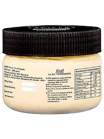 Saucery Hummus Dip (150 G)-1