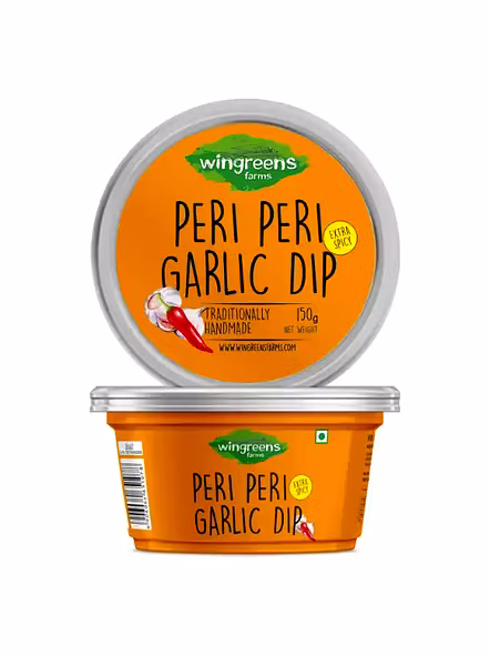 Wingreens Peri Peri Garlic Dip (150 G)-2461