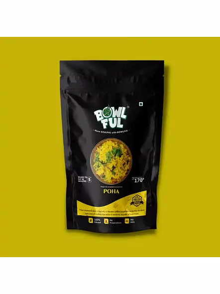 Bowlful Poha Ready To Eat (170 G)-2491
