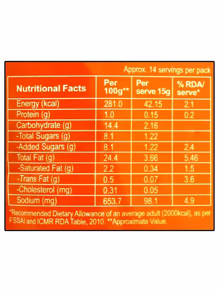 Wingreens Tandoori Mayonnaise Pouch (180 G)-2