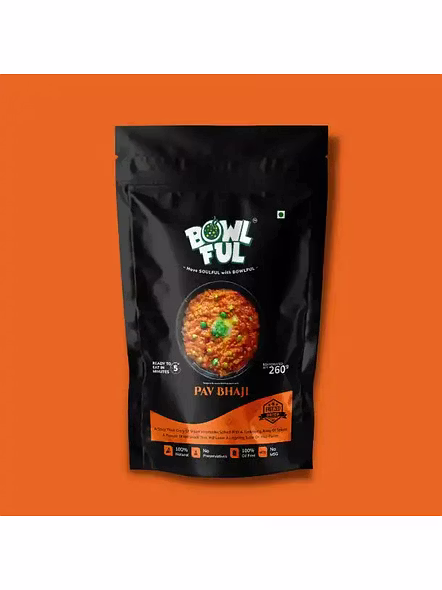 Bowlful Pav Bhaji Ready To Eat (265 G)-2497