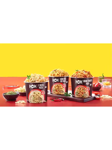 Mom Ready To Eat Pasta Cheesy Peri Peri (74 G)-1