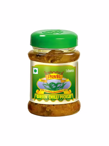 Pravin Chilly Pickle Jar (200 G)-2502