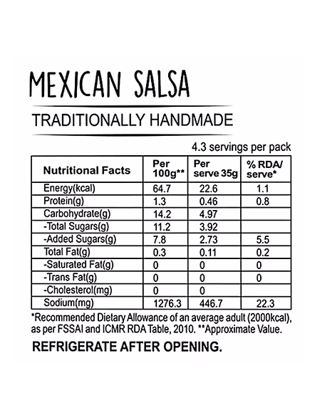 Wingreens Salsa Mexican Dip (180 G)-3