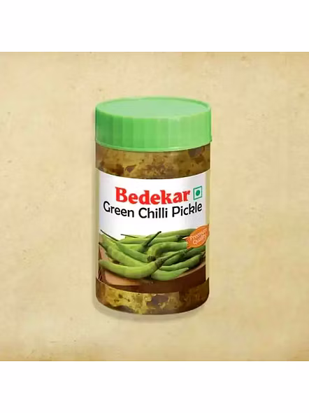 Bedekar Green Chilli Pickle (200 G)-2513