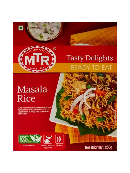 Mtr Rady To Eat Masala Rice (250 G)-2523