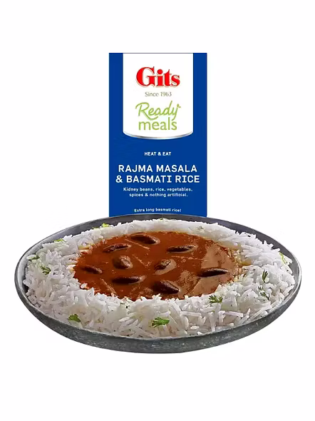 Gits Ready To Eat Basmati Rice Rajma Masala (375 G)-3
