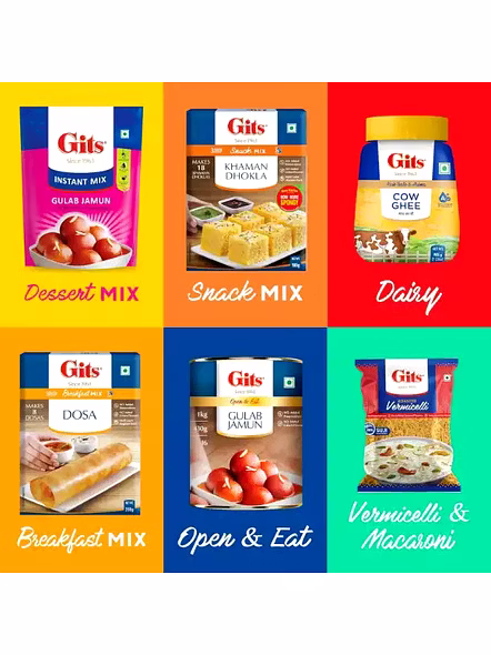 Gits Ready To Eat Basmati Rice Dal Makhani (375 G)-3