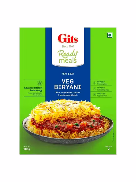 Gits Readt To Eat Veg Biryani (265 G)-1