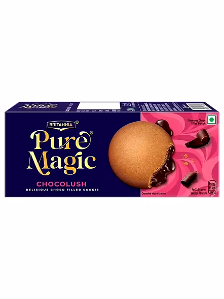Britannia Pure Magic Choco Lush Biscuits (75 G)-2561