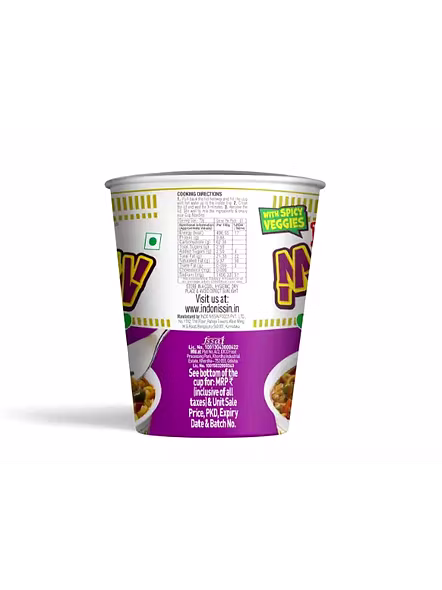 Nissin Top Ramen Veggi Manchow Cup Noodles (70 G)-2