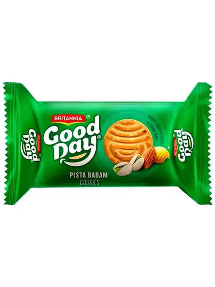 Britannia Good Day Pista Badam Biscuits (45 G)-2575