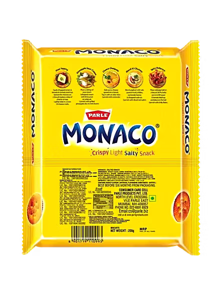 Parle Monaco Biscuits (200 G)-1