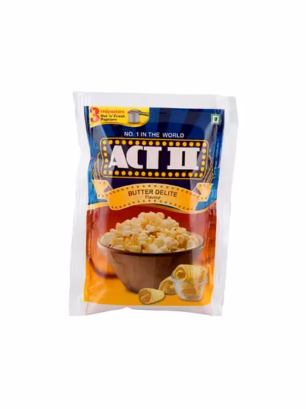 Act Ii Popcorn Butter Delite Pouch (60 G)-2625