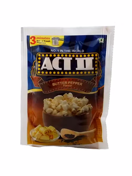 Act Ii Popcorn Butter Pepper Pouch (60 G)-2636
