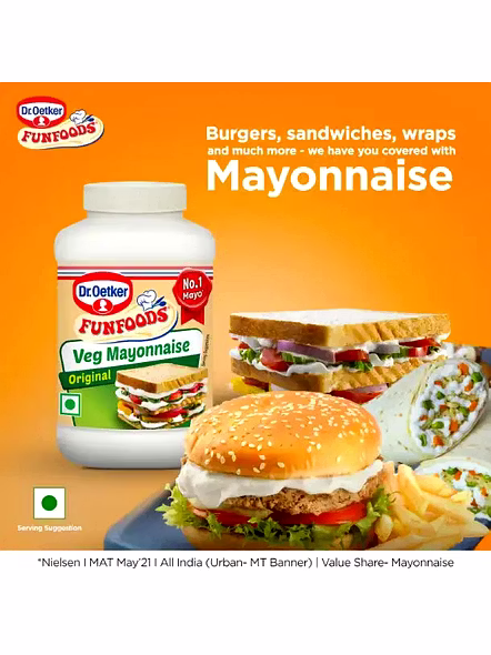 Dr. Oetker Funfood Egg Less Mayonnaise (300 G)-1