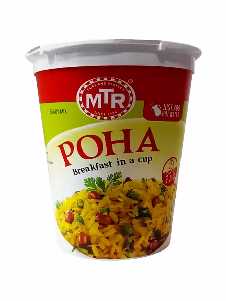 Mtr Rady To Eat Cup Poha Plain (80 G)-2657
