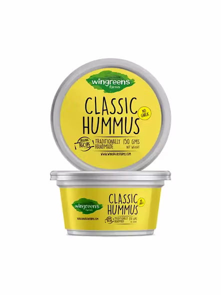 Wingreens Classic Hummus Dip (150 G)-2660