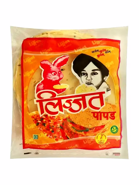 Lijjat Udad Papad (250 G)-2662