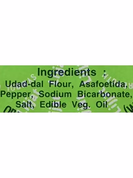 Lijjat Udad Papad (200 G)-1