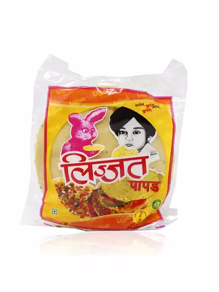 Lijjat Moong Papad (200 G)-2677