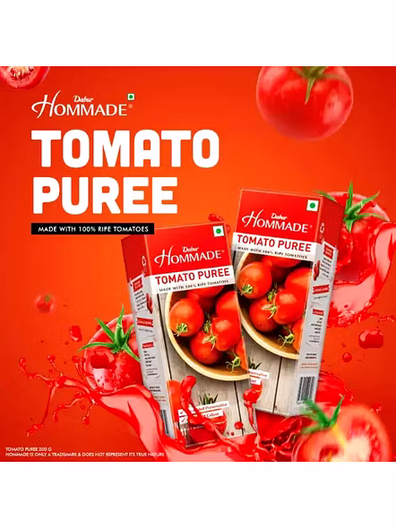 Dabur Hommade M Tomato Puree (200 G)-2