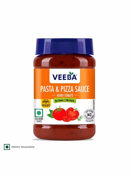 Veeba Pasta Pizza Sauce No Onion No Garlic (310 G)-2691