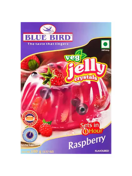 Blue Bird Jelly Raspberry Jain Box (100 G)-2700